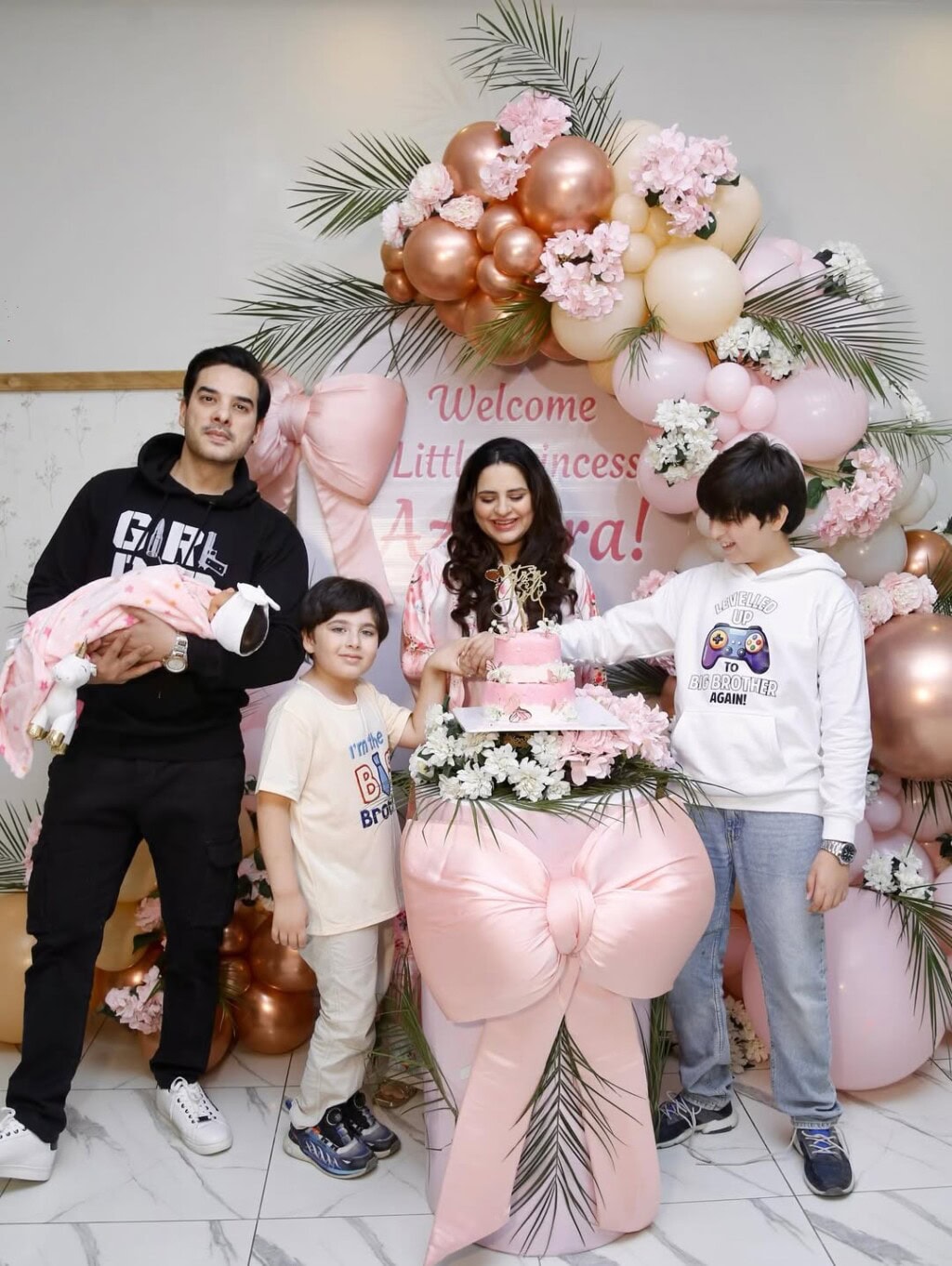 Fatima Effendi & Kanwar Arsalan Bring Baby Daughter Home