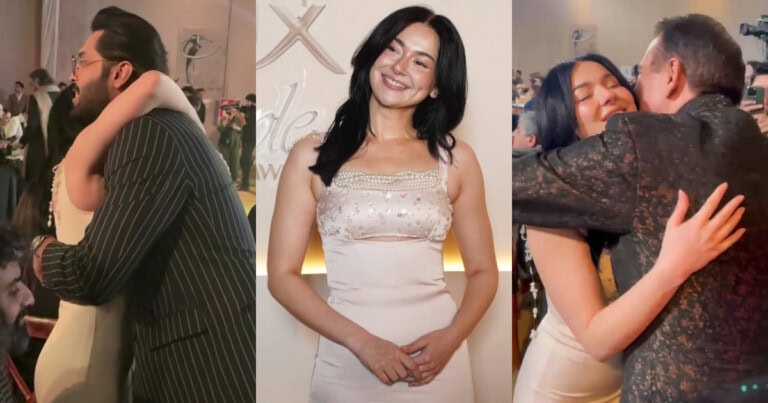 Hania Aamir Hugging Fahad Mustafa & Tauseeq Haider Causes Uproar
