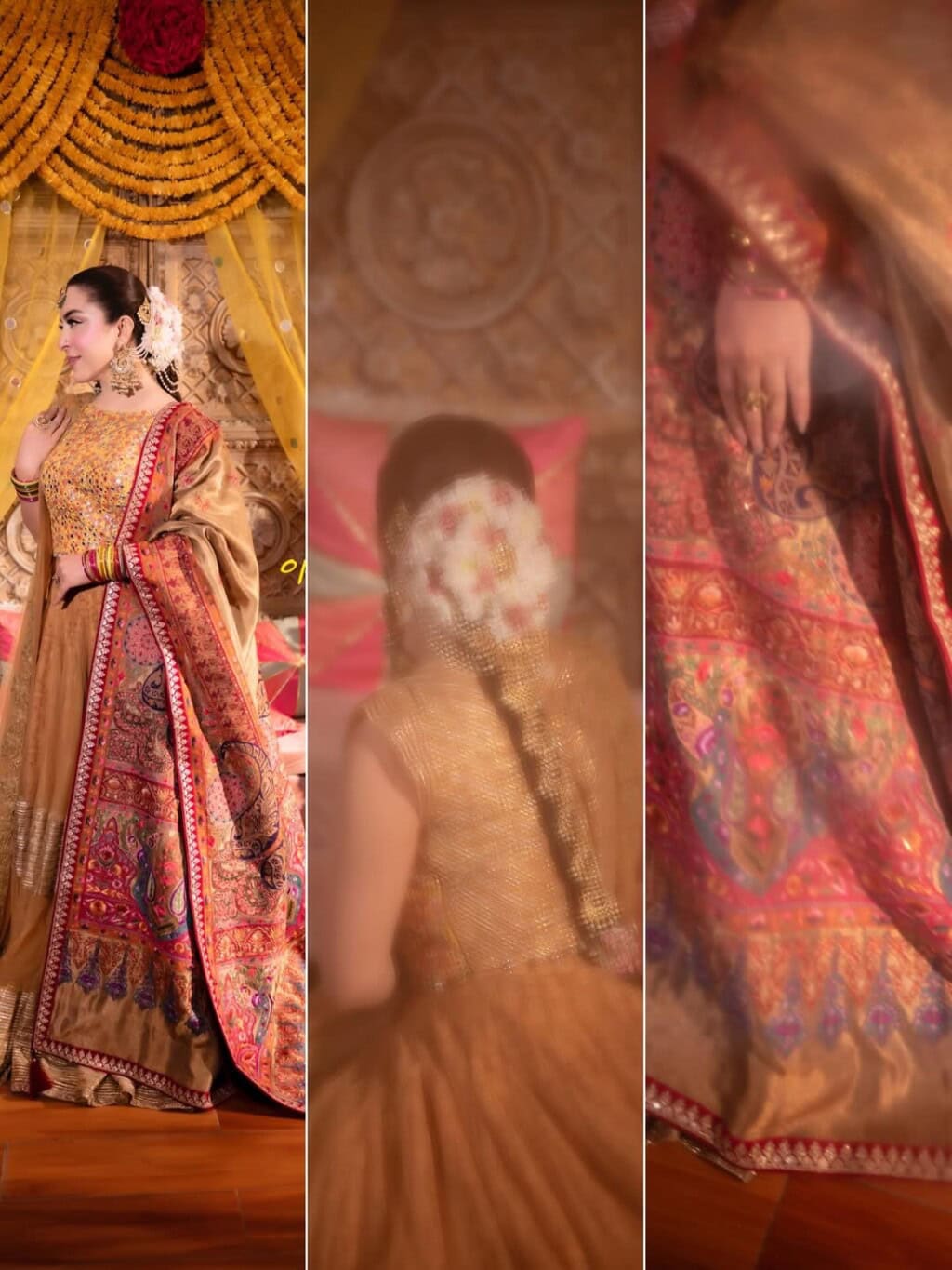 Hina Niazi Beautiful Pictures From Her Mehndi Lagayi Wedding Event