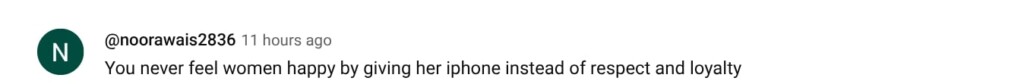 Rajab Butt’s Anniversary Gift For Wife Eman