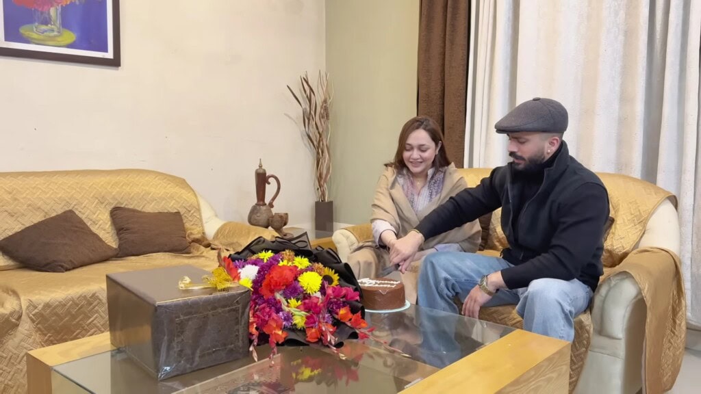 Rajab Butt’s Anniversary Gift For Wife Eman