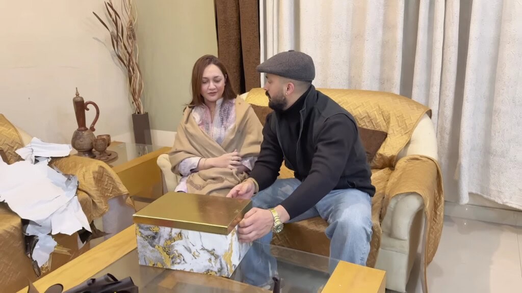Rajab Butt’s Anniversary Gift For Wife Eman