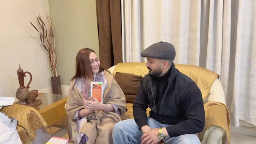 Rajab Butt’s Anniversary Gift For Wife Eman