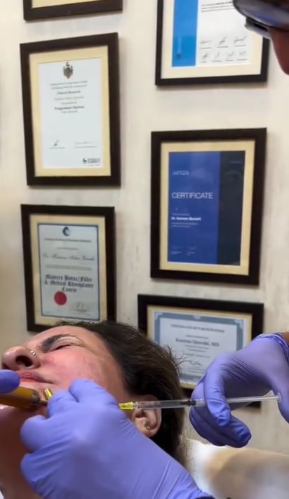 Saba Faisal's Cosmetic Procedure Video Stuns Fans