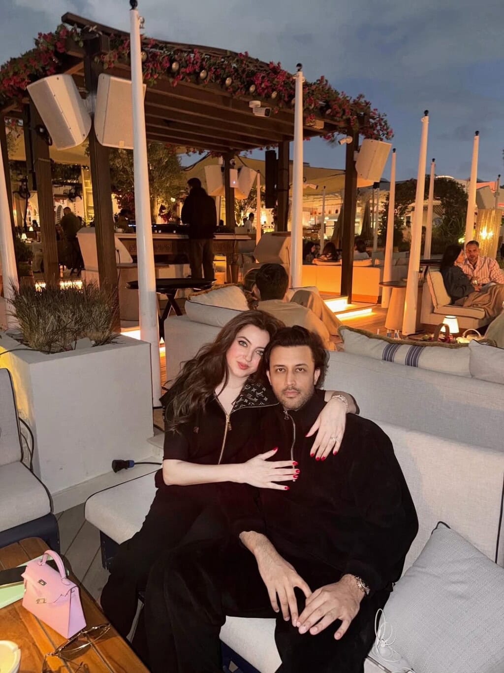 Atif Aslam Family Pictures from Dubai Vacation