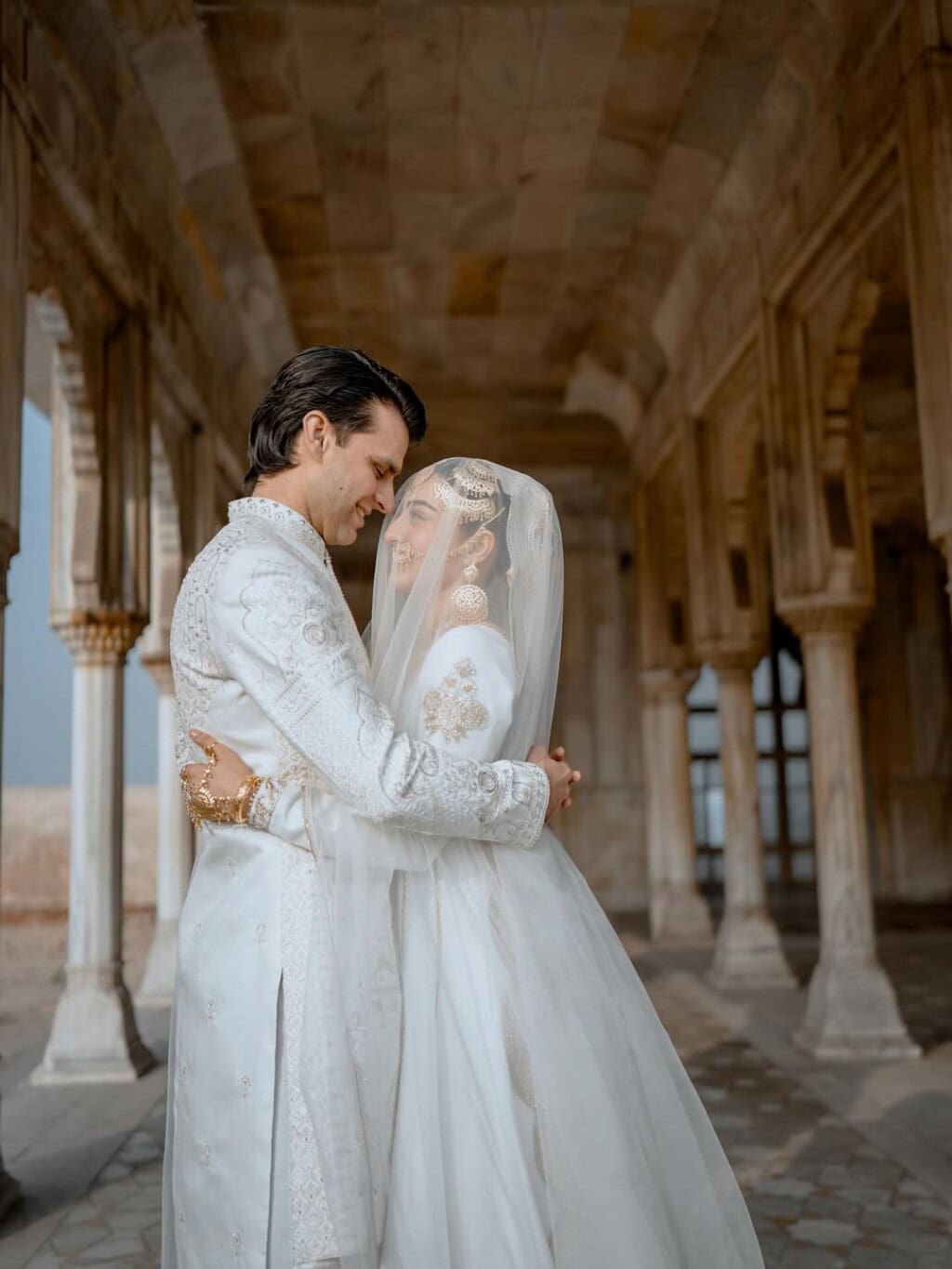 Hina Afridi & Taimoor Akbar Nikah Photoshoot