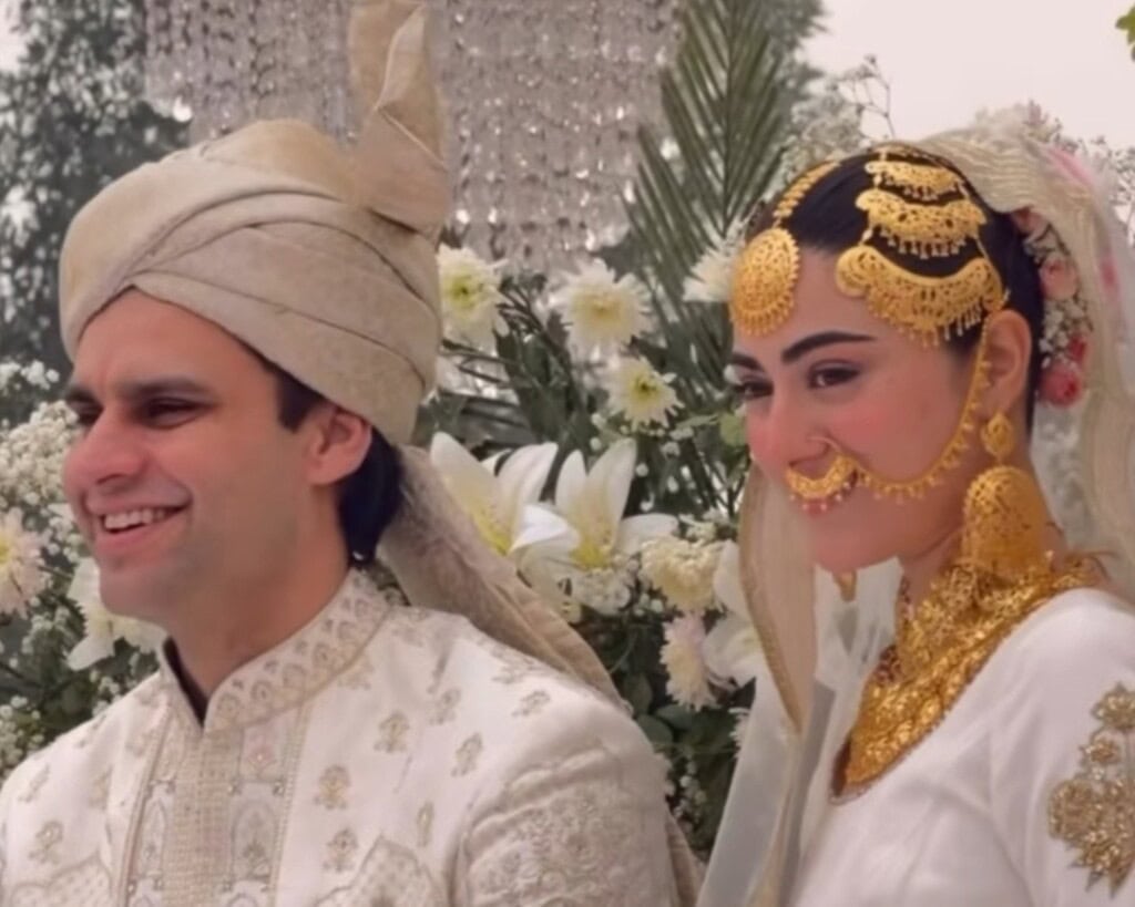 Hina Afridi’s Bridal Look Under Scrutiny