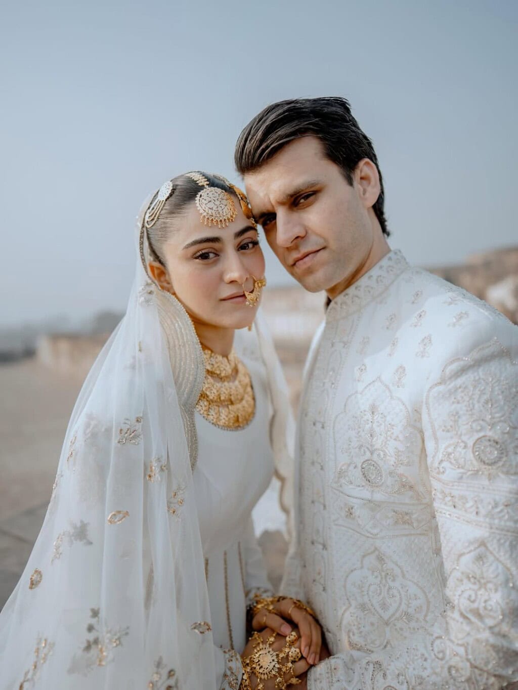 Hina Afridi & Taimoor Akbar Nikah Photoshoot
