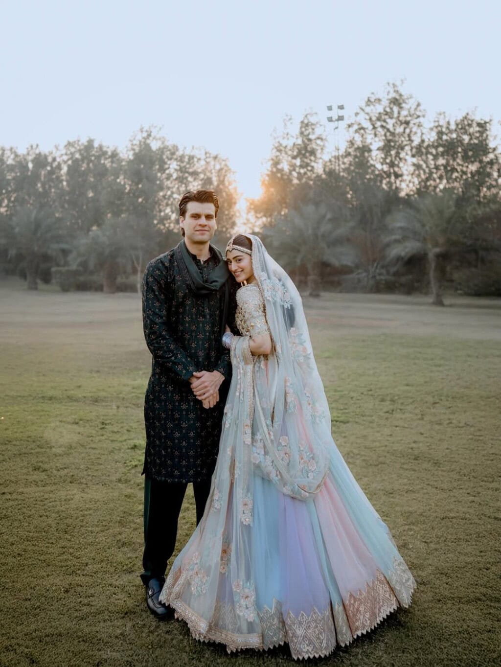 Hina Afridi & Taimoor Akbar Mehndi Photoshoot