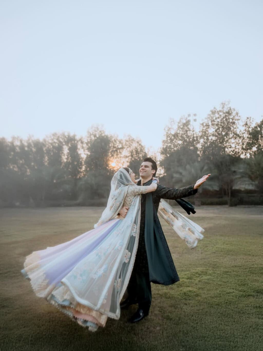 Hina Afridi & Taimoor Akbar Mehndi Photoshoot