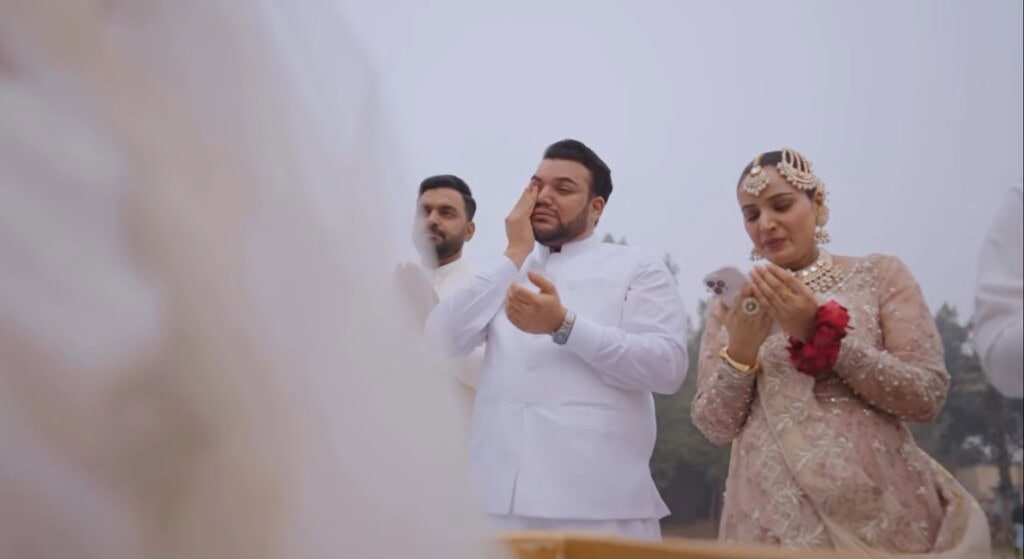 Hina Afridi & Taimoor Akbar Sentimental Nikah Video