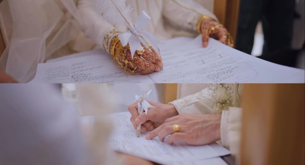 Hina Afridi & Taimoor Akbar Sentimental Nikah Video