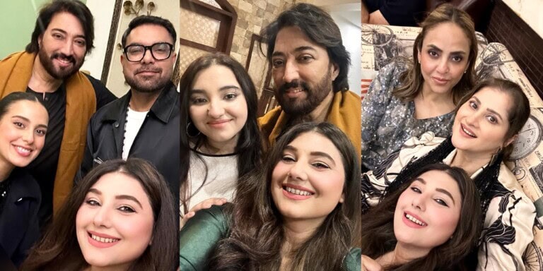 Javeria Saud New Year Party Celebration with Stars