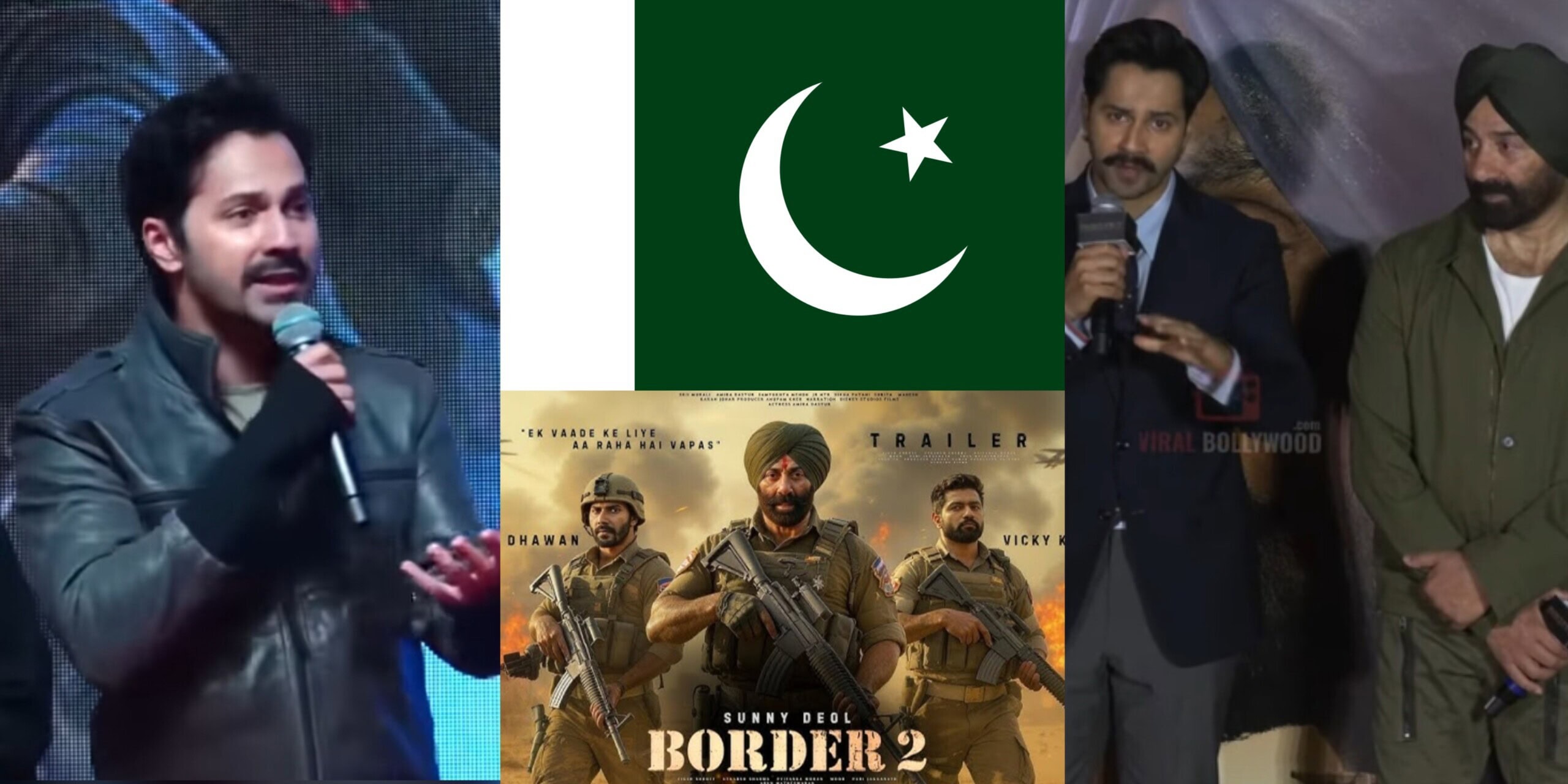 Varun Dhawan’s Provocative Statement Against Pakistan Trolled