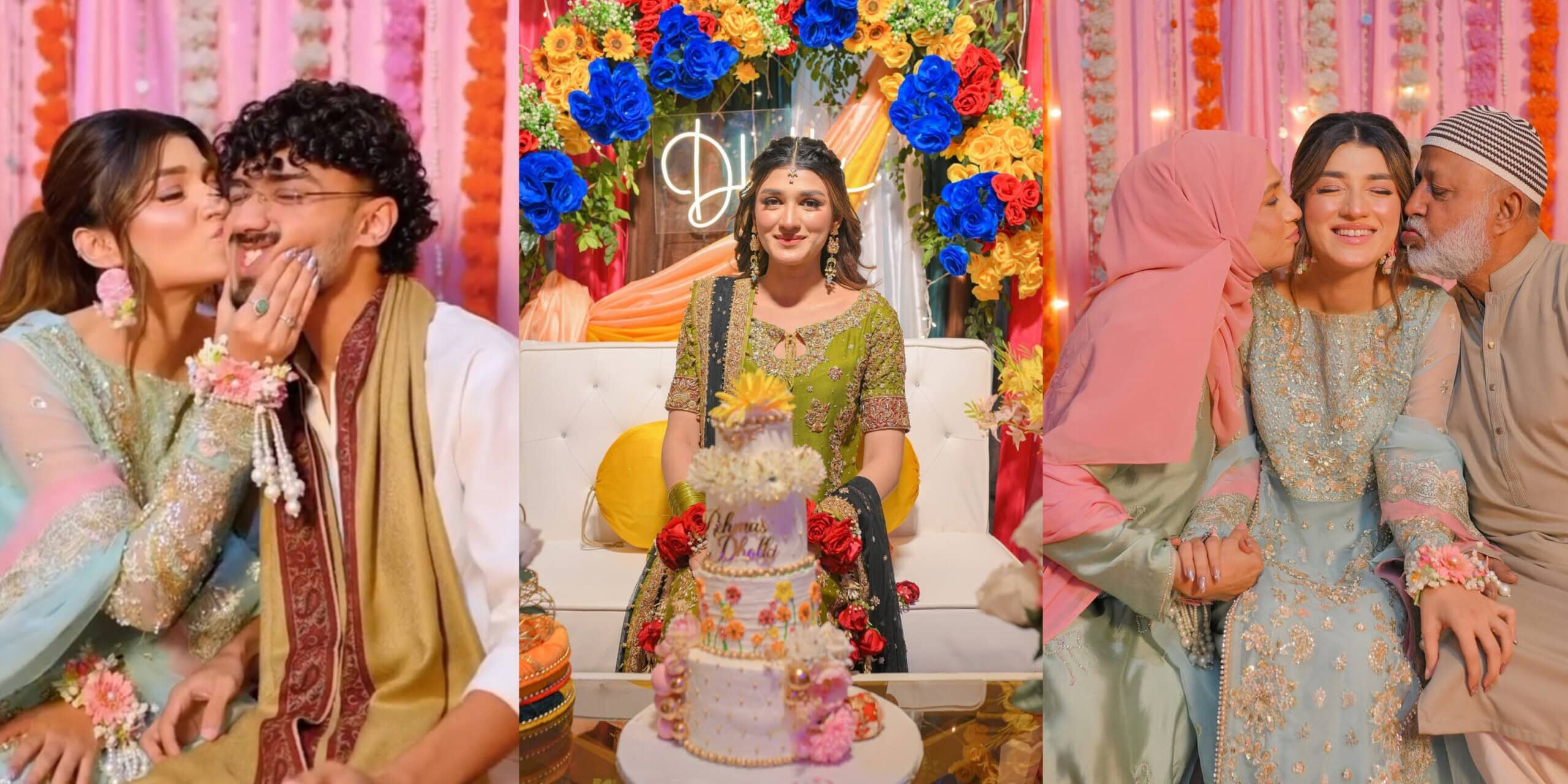 Rehma Zaman HD Haldi & Dholki Event Pictures & Video