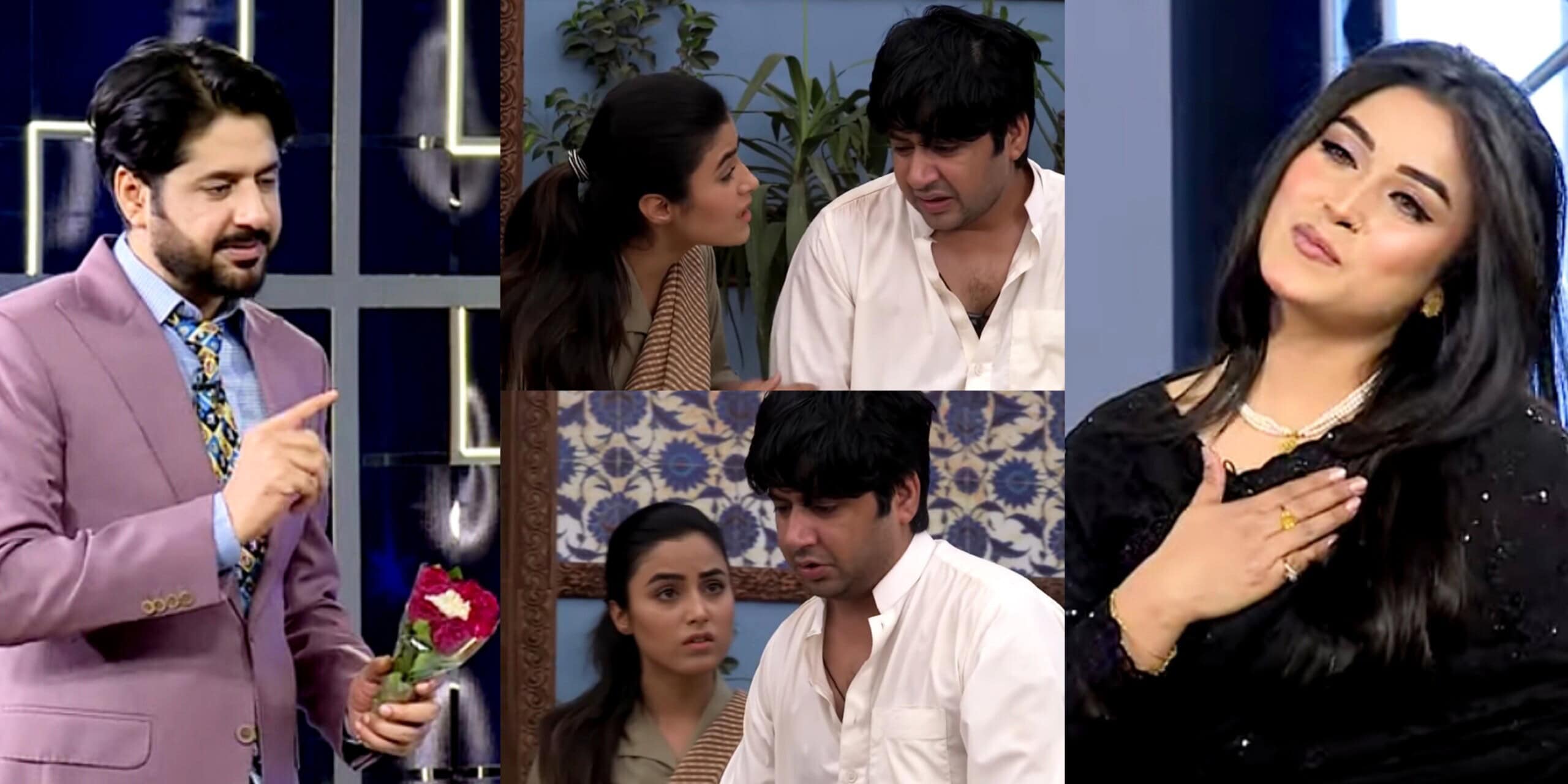 Imran Ashraf Reunites With Ranjha Ranjha Kardi Sister