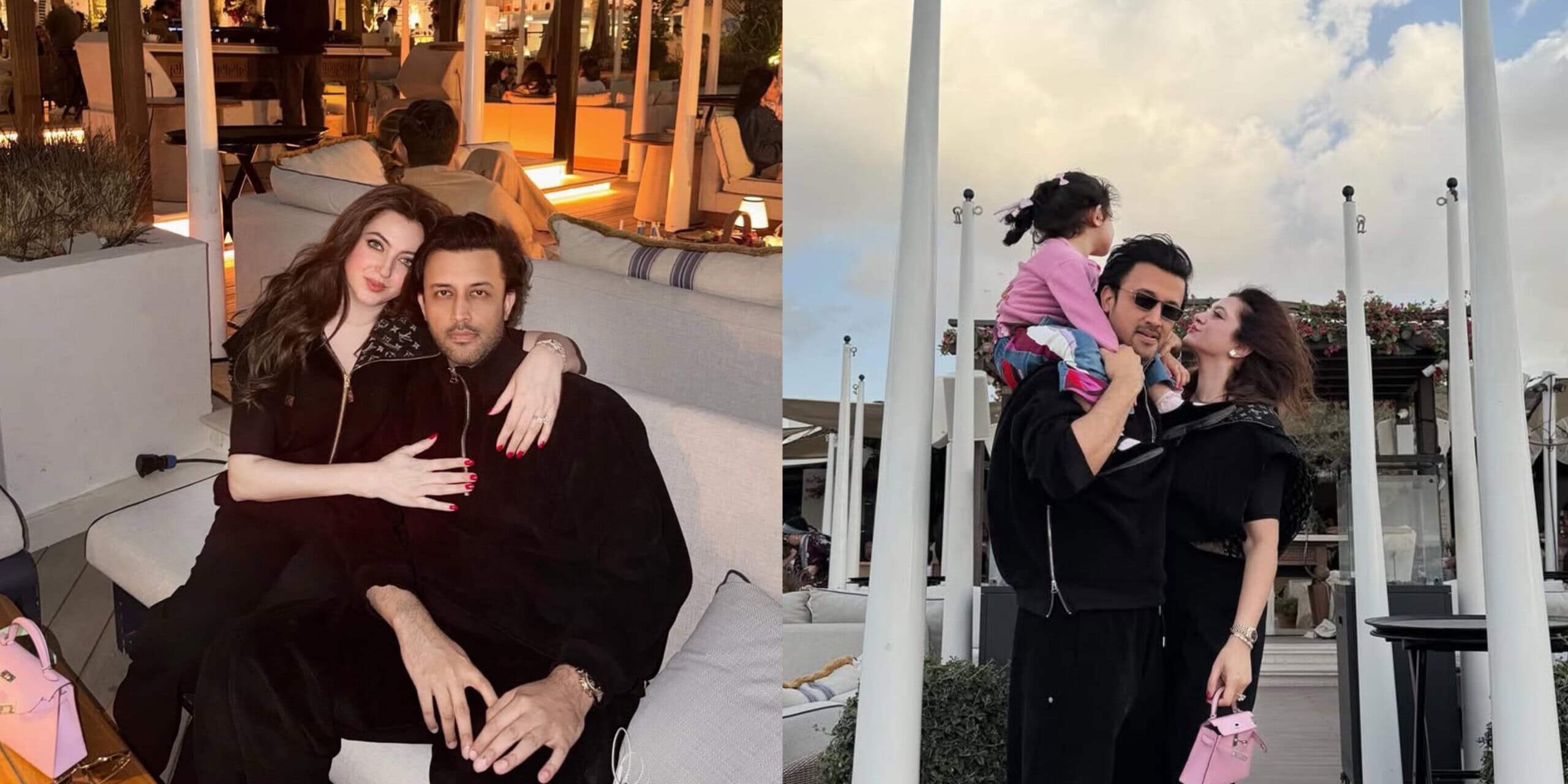 Atif Aslam Family Pictures from Dubai Vacation