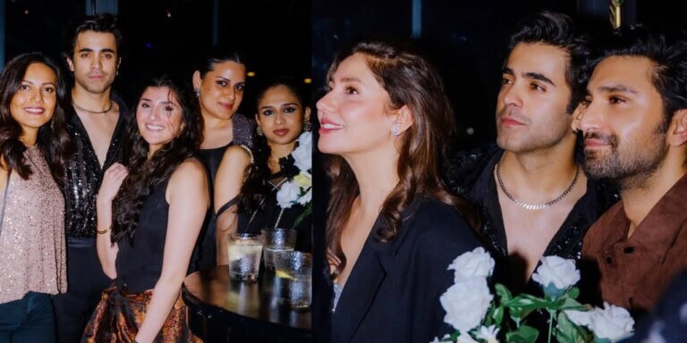 Mahira Khan & Ahad Raza Mir Spotted At Event in Karachi