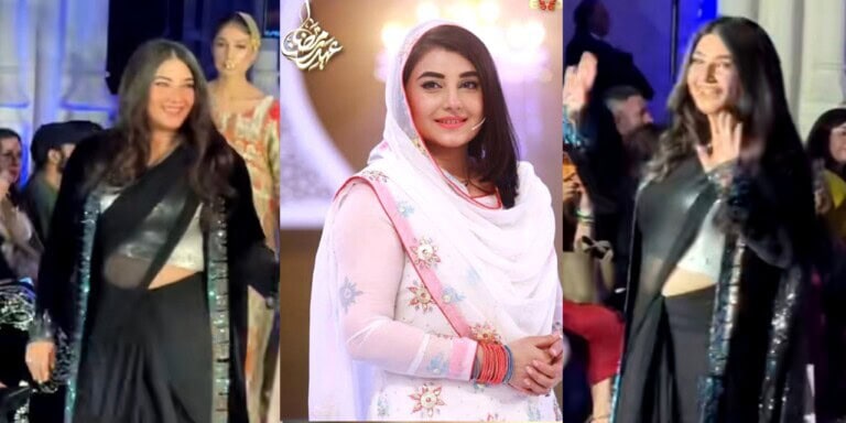 Javeria Saud’s Bold outfit at At PFW London Upsets Fans