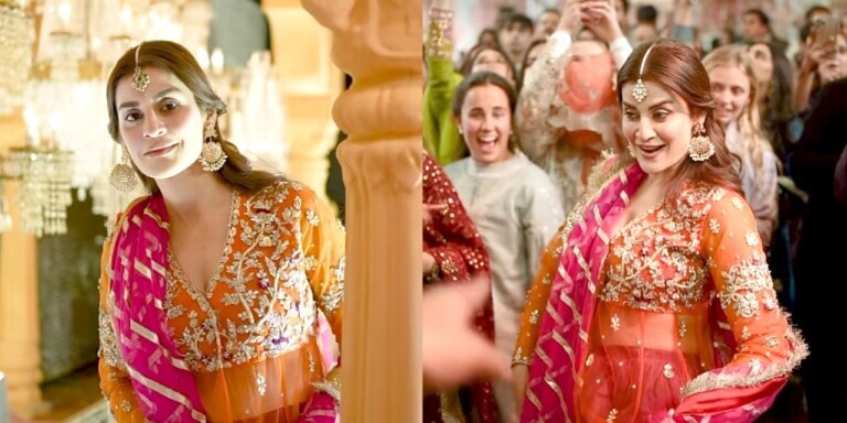 Amna Malik’s Revealing Outfit at a Wedding Raises Eyebrows