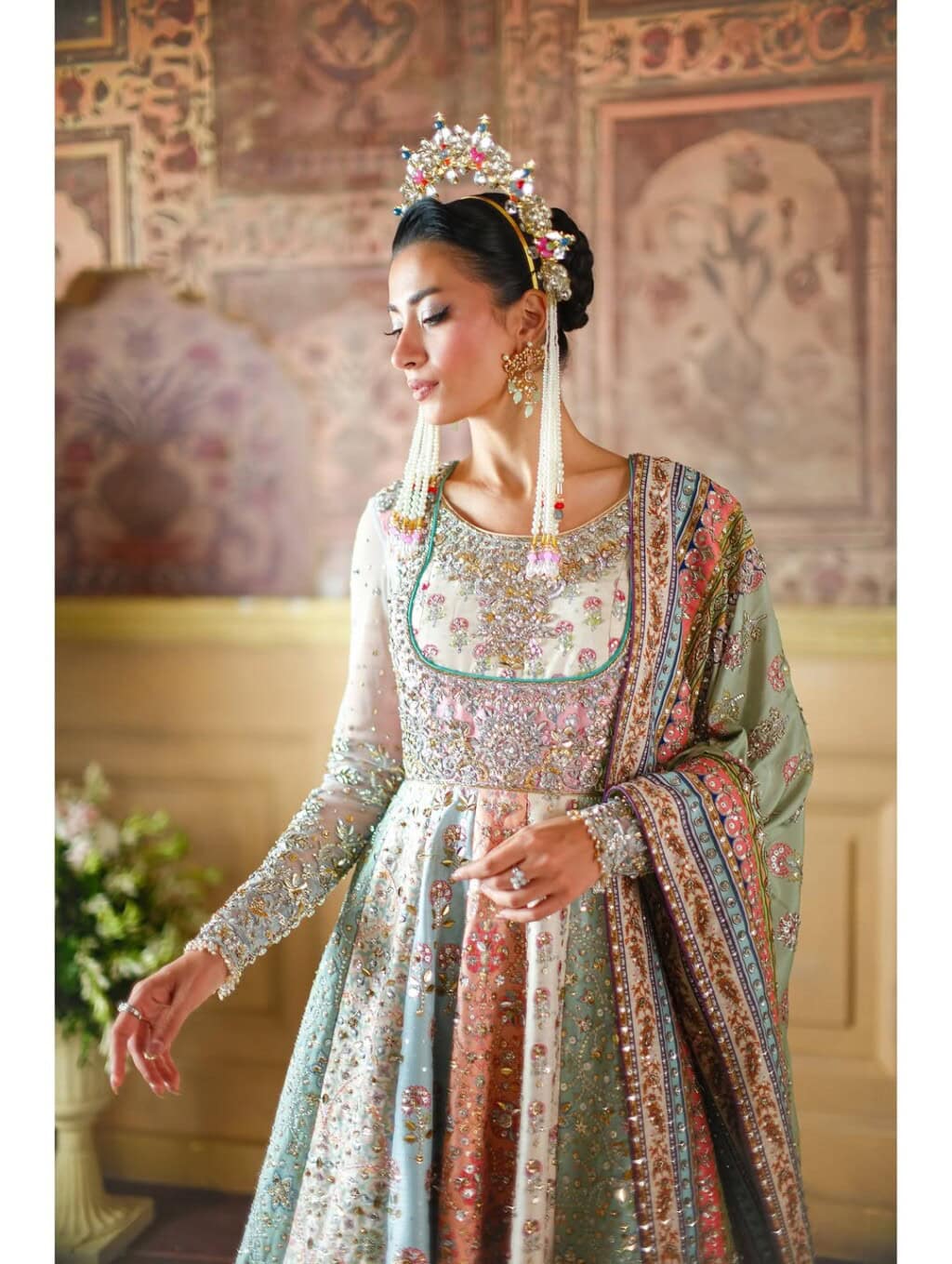 Maryam Nawaz's Style Diary from Son's Wedding Celebrations | Reviewit.pk