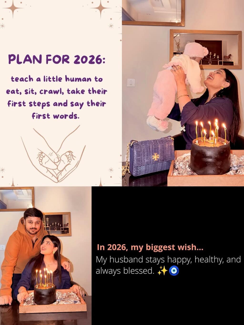 Pakistani Celebrities’ New Year Wishes & Pictures