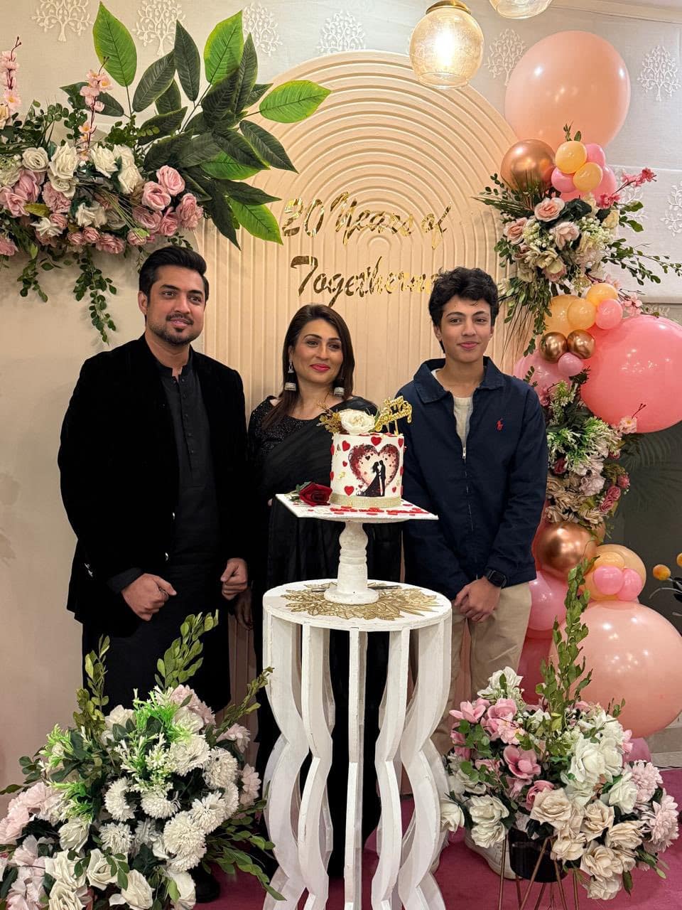 Iqrar ul Hassan Celebrates 20th Wedding Anniversary