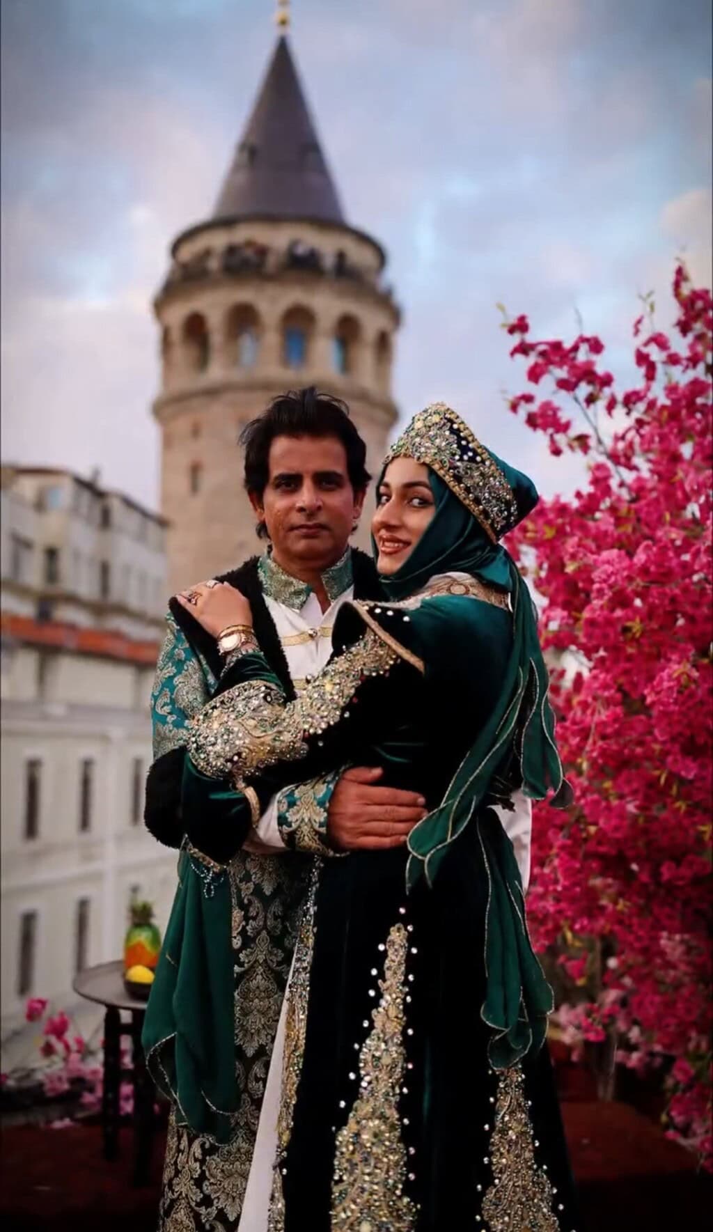 Irshad Bhatti’s Dreamy Photoshoot with Wife