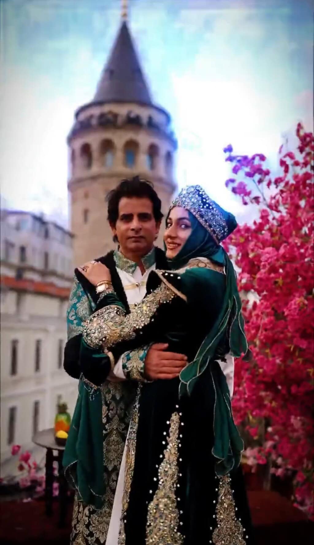 Irshad Bhatti’s Dreamy Photoshoot with Wife