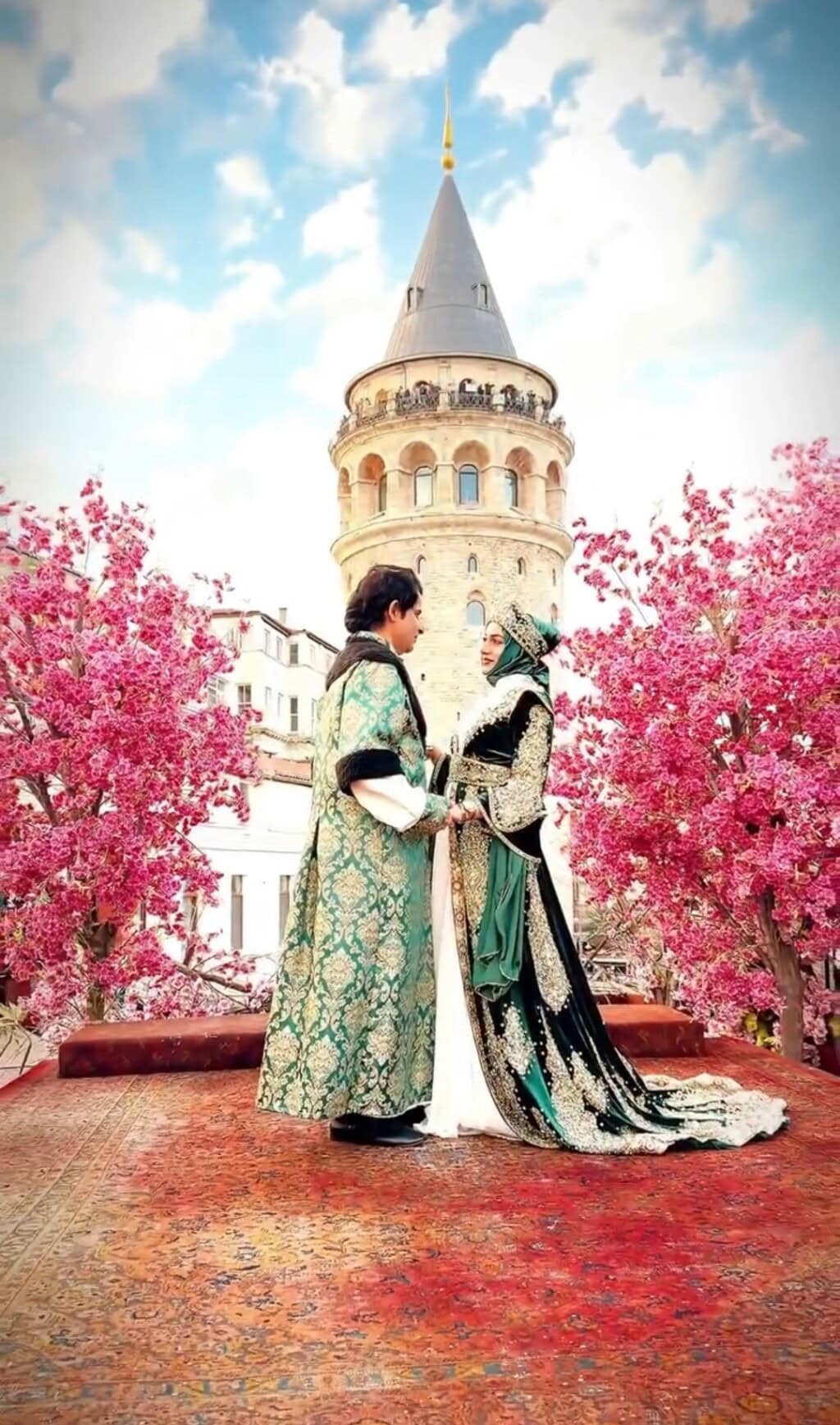 Irshad Bhatti’s Dreamy Photoshoot with Wife