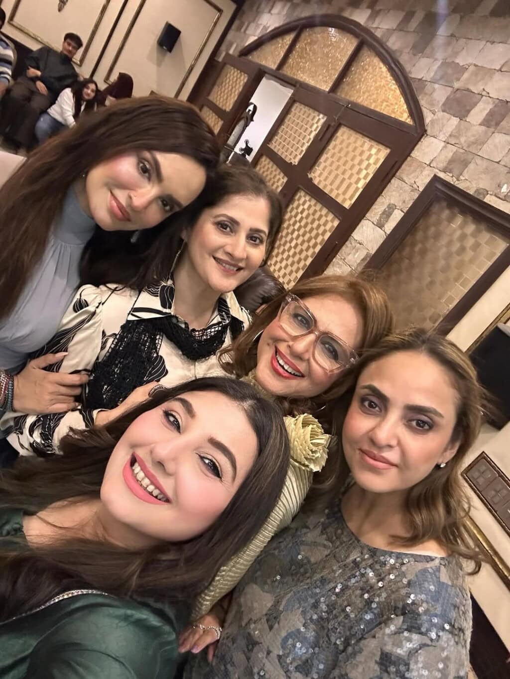 Javeria Saud New Year Party Celebration with Stars