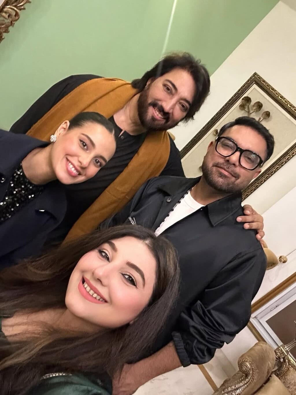 Javeria Saud New Year Party Celebration with Stars
