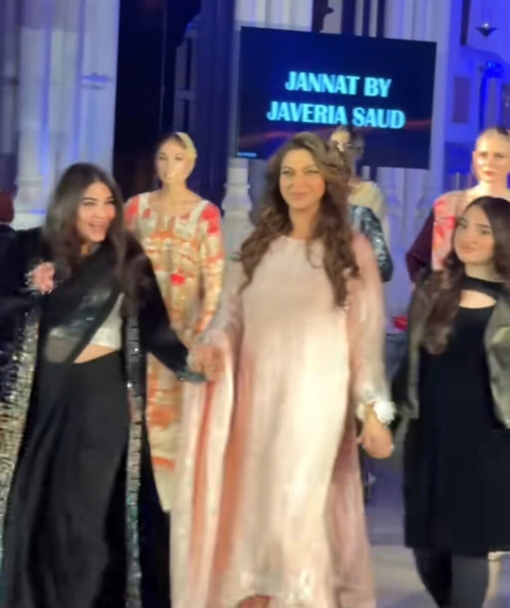 Javeria Saud’s Bold outfit at At PFW London Upsets Fans