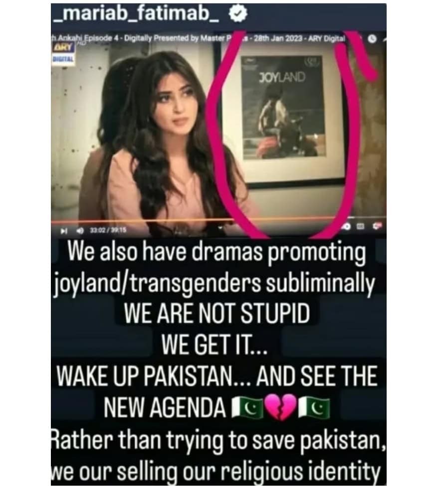 Maria B Calls Out Meri Zindagi Hai Tu for Showing Trans As Woman