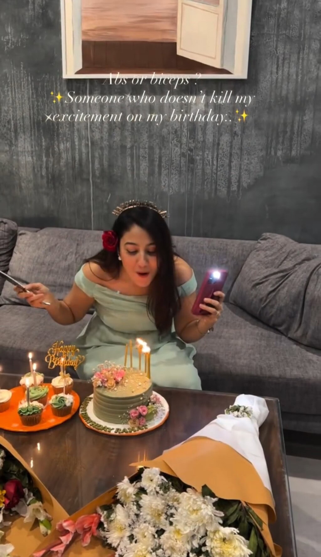 Meri Bahuain Fame Fabiha Celebrates Birthday