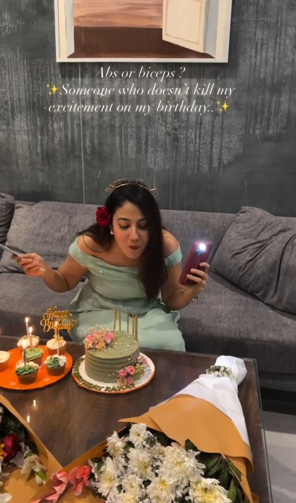 Meri Bahuain Fame Fabiha Celebrates Birthday