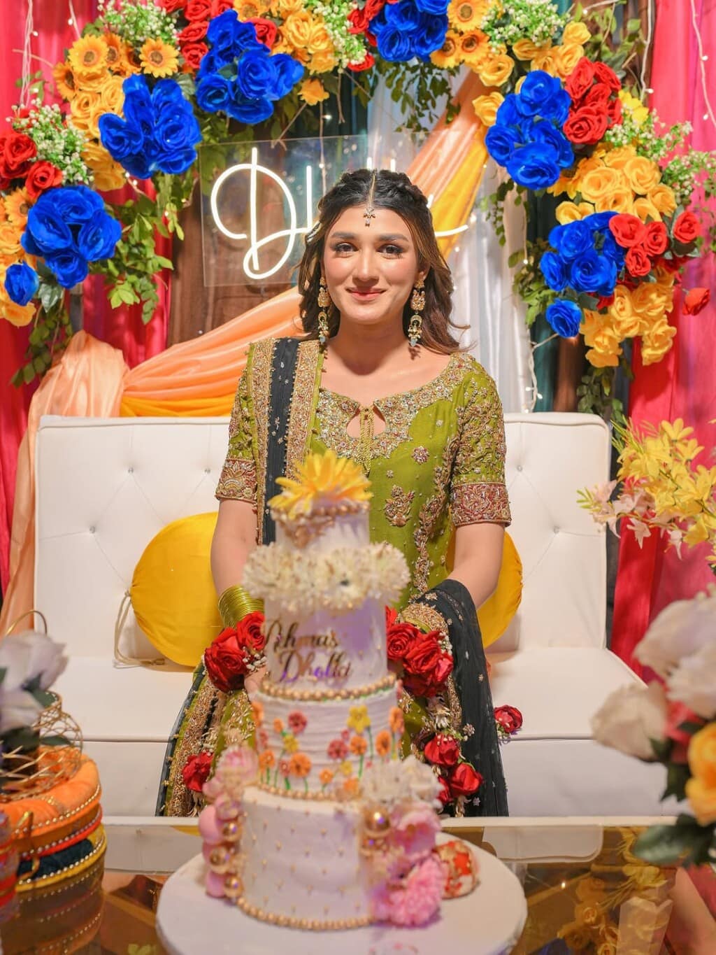 Rehma Zaman HD Haldi Event Pictures & Video