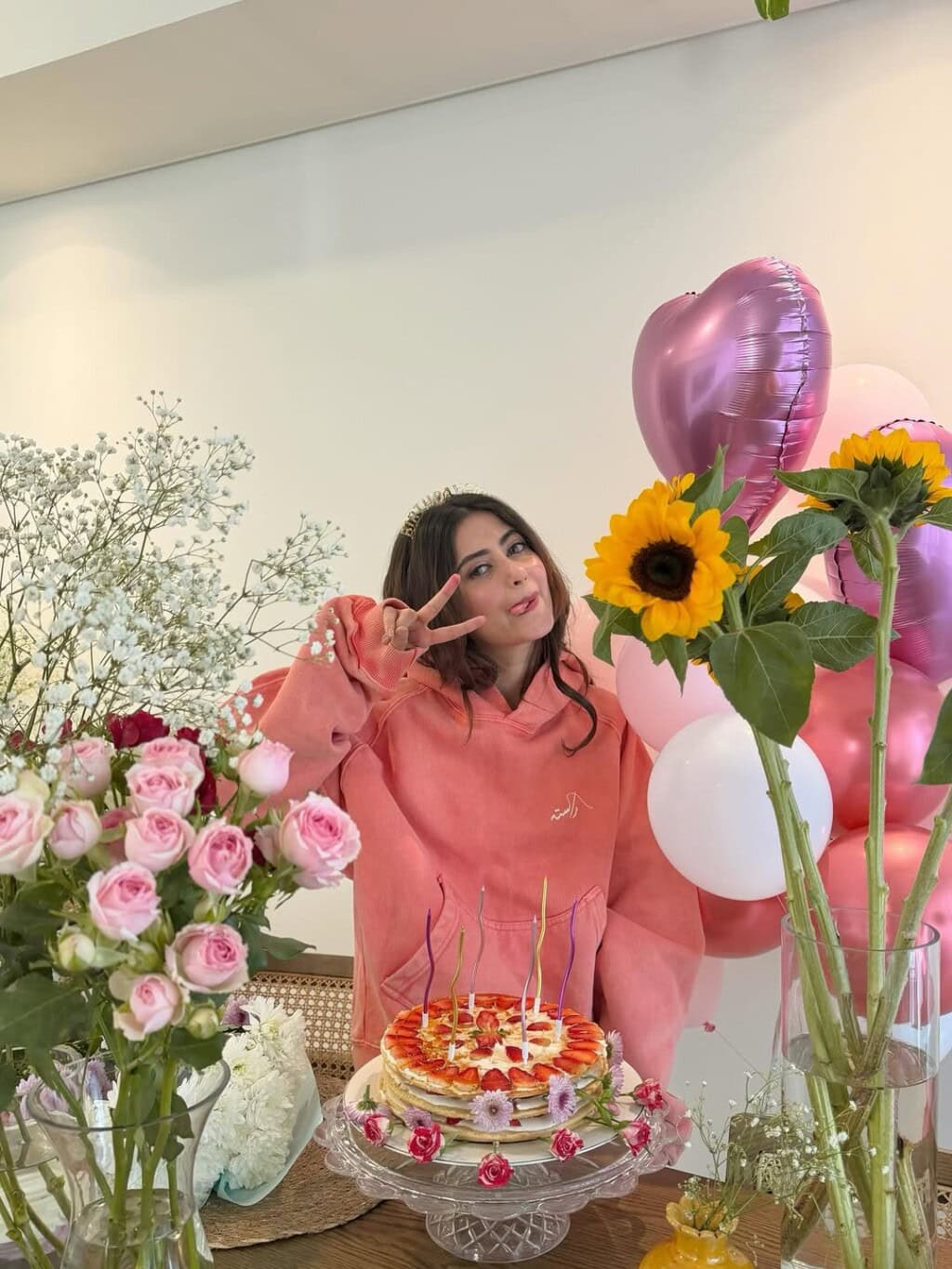 Sajal Aly Celebrates Birthday With Her Family