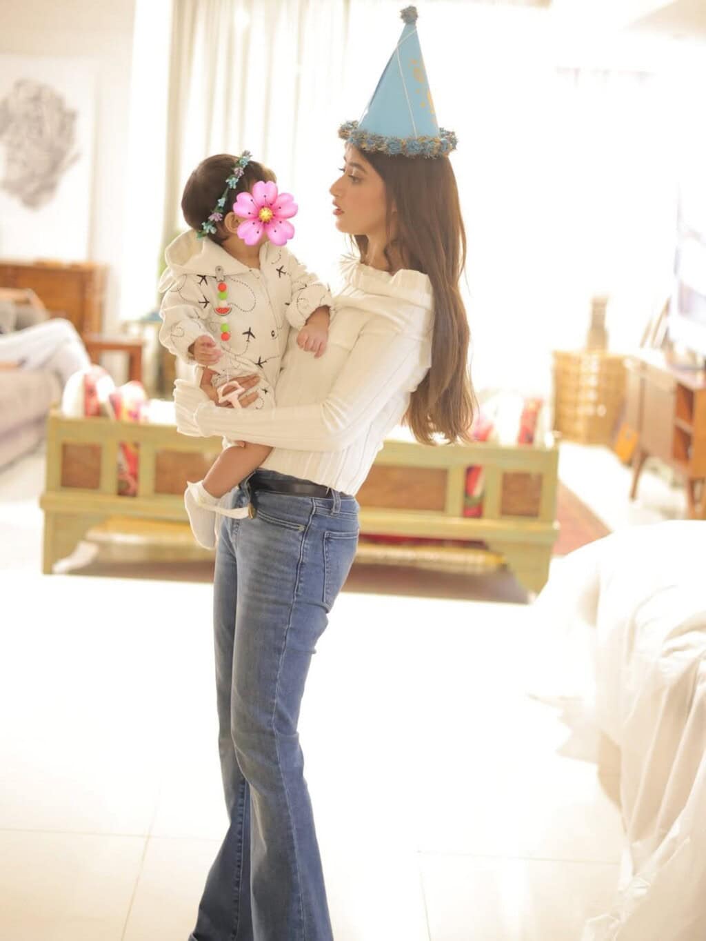 Sajal Aly Celebrates Birthday With Her Family