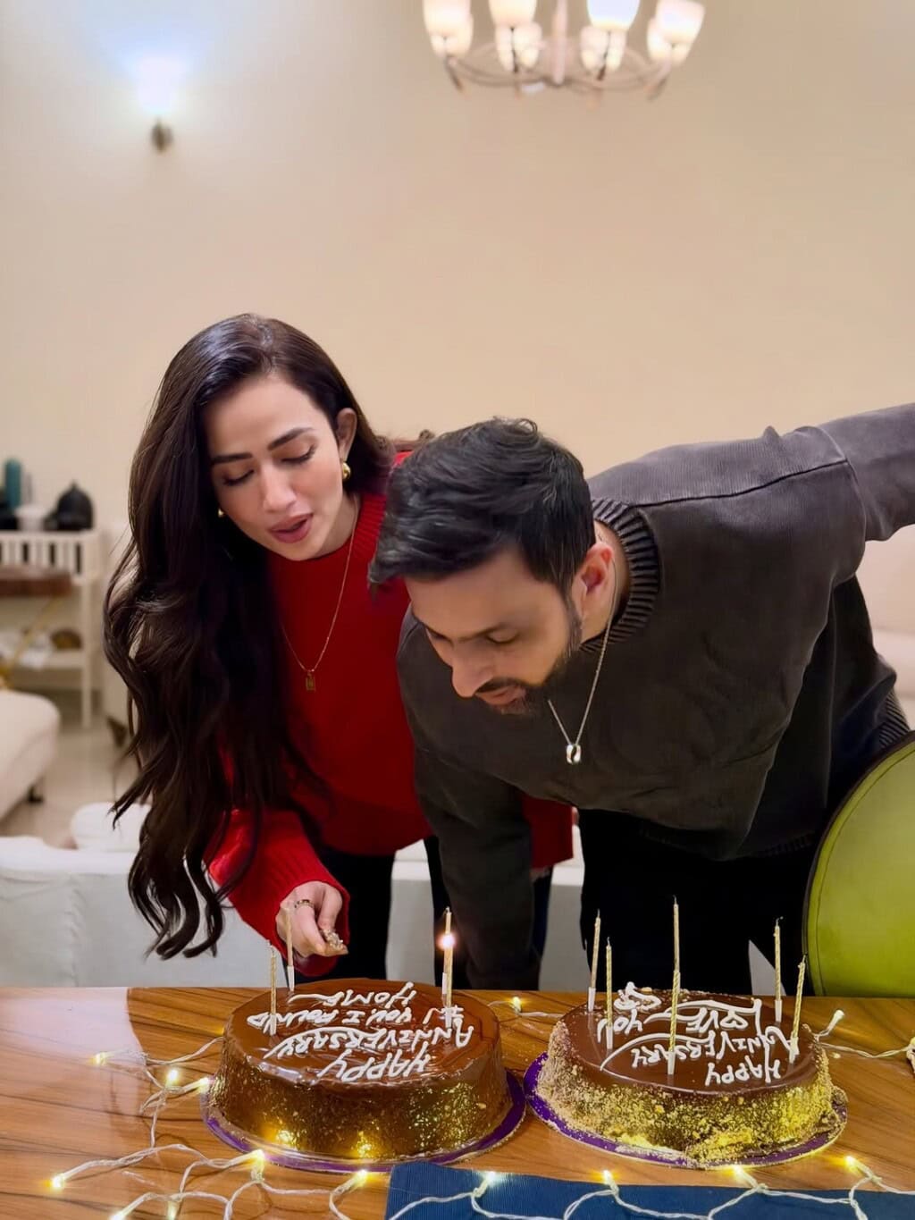 Sana Javed & Shoaib Malik Celebrate Wedding Anniversary