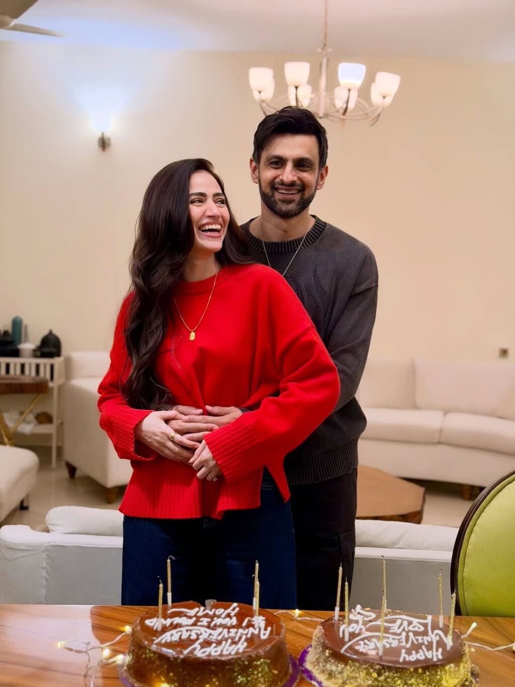 Sana Javed & Shoaib Malik Celebrate Wedding Anniversary