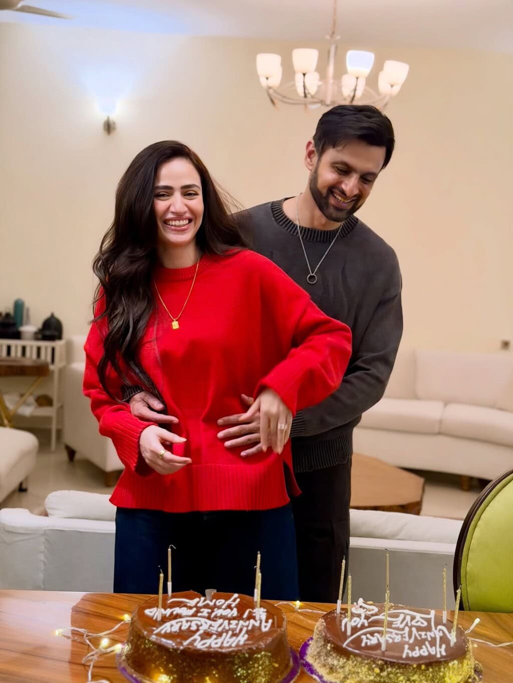 Sana Javed & Shoaib Malik Celebrate Wedding Anniversary