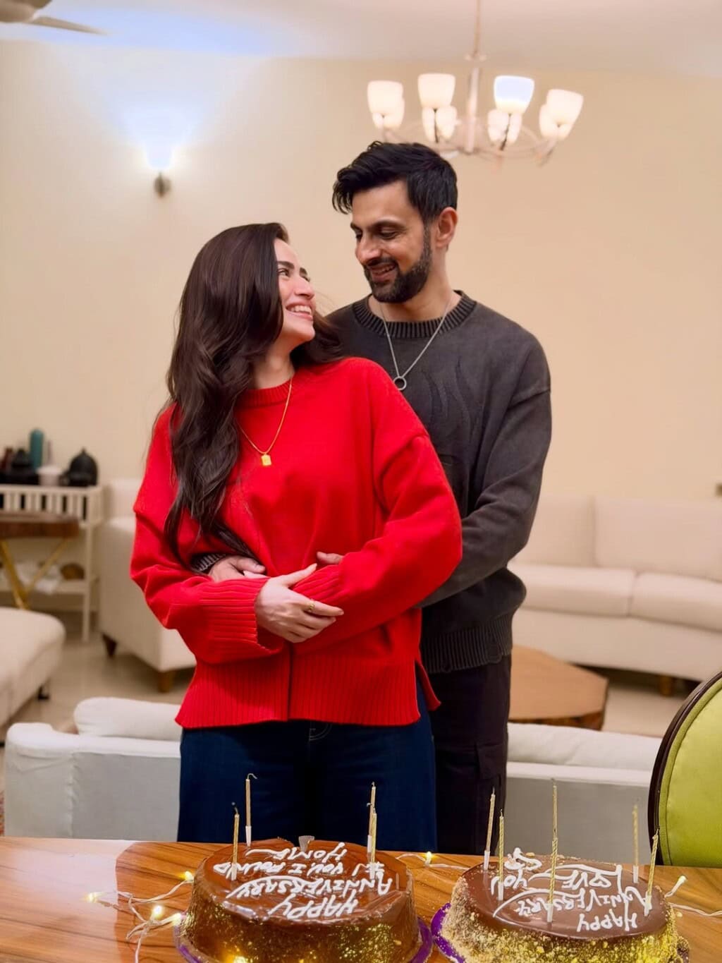 Sana Javed & Shoaib Malik Celebrate Wedding Anniversary