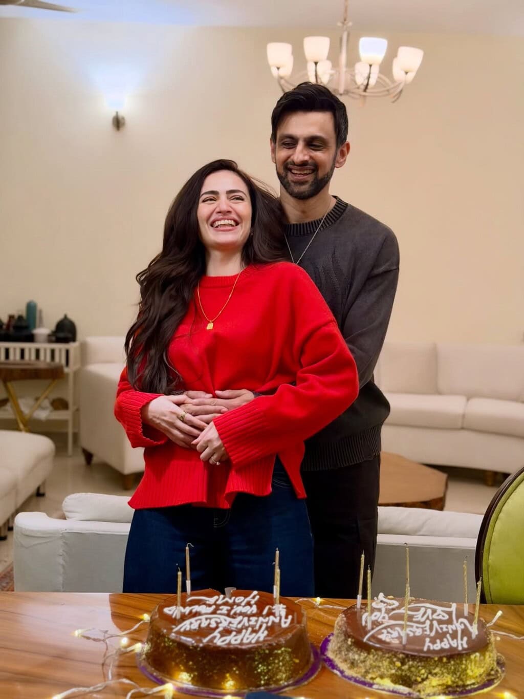 Sana Javed & Shoaib Malik Celebrate Wedding Anniversary