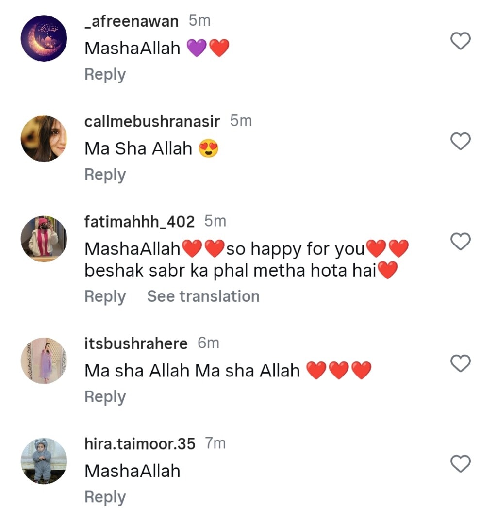 Kiran Tabeir Welcomes Her Newborn Baby