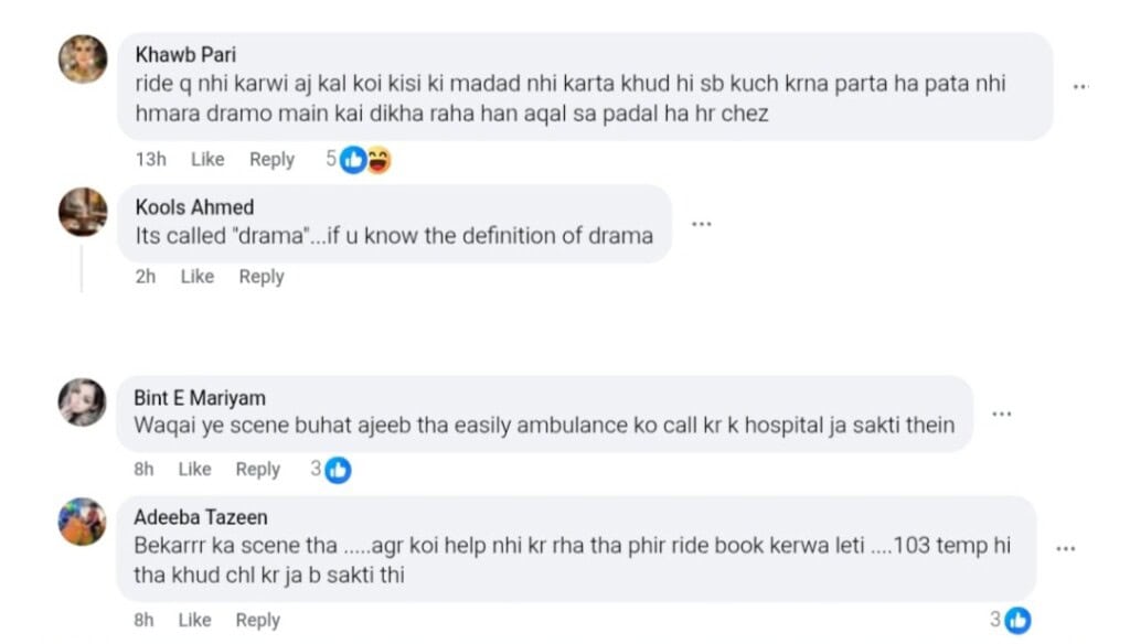 Fans Slam Hafsa’s Mother for Not Calling an Ambulance in Sharpasand
