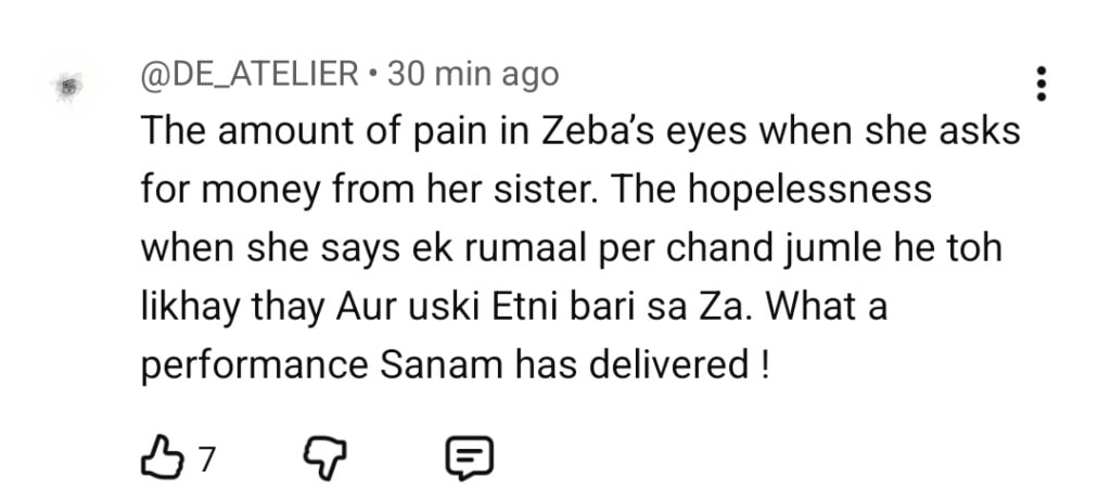 Kafeel Episode 8: Sanam Saeed’s Matchless Performance as Zeba Leaves Fans Emotional