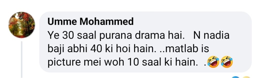 Nadia Khan’s Age Questioned After Old BTS Picture