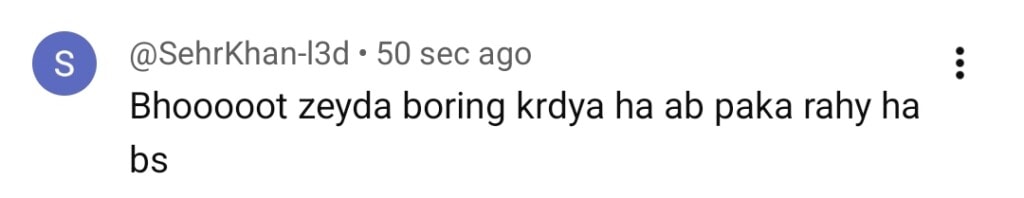 Sanwal Yaar Piya Testing Viewers Patience