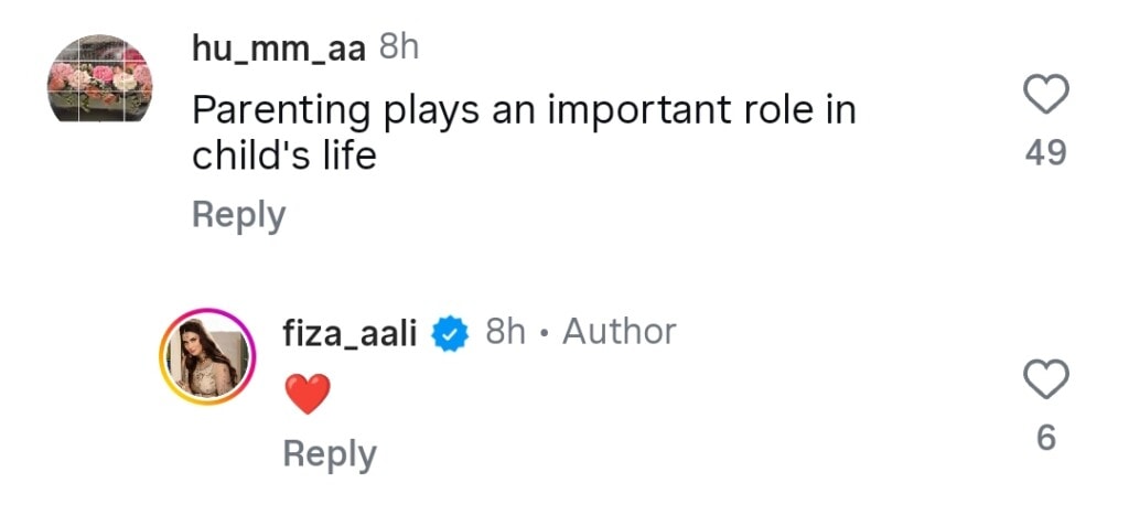 Fiza Ali Responds After her Daughter Attends Father’s Marriage